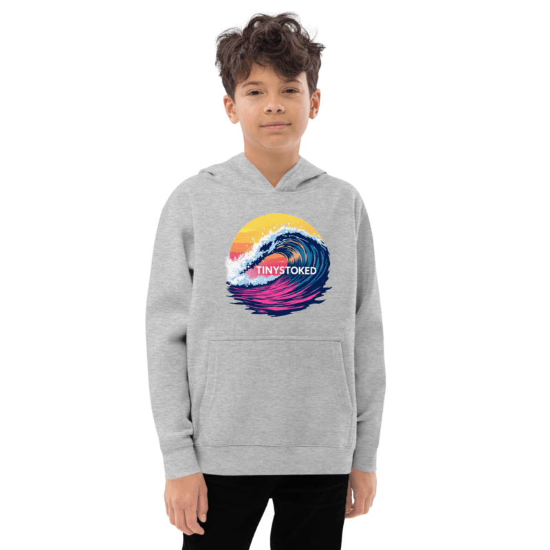 Wave Chaser Unisex Pullover Hoodie view 3