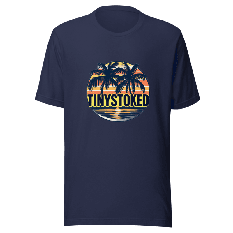 Adventure Dad Tropical Unisex Staple Tee view 2