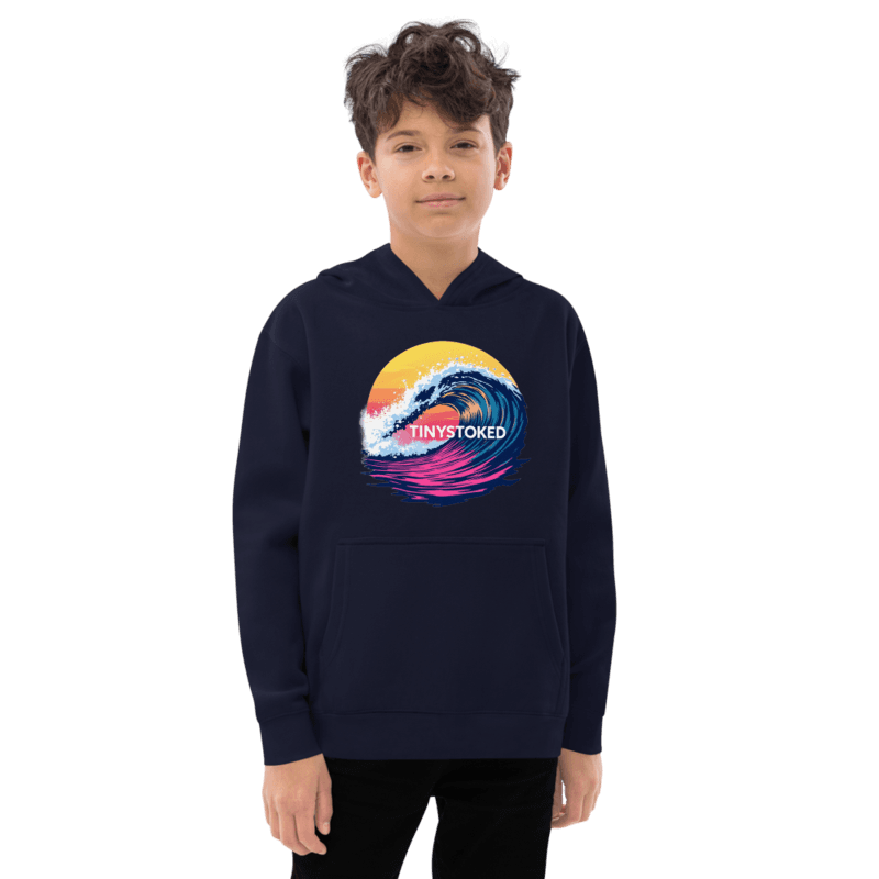 Wave Chaser Unisex Pullover Hoodie view 2