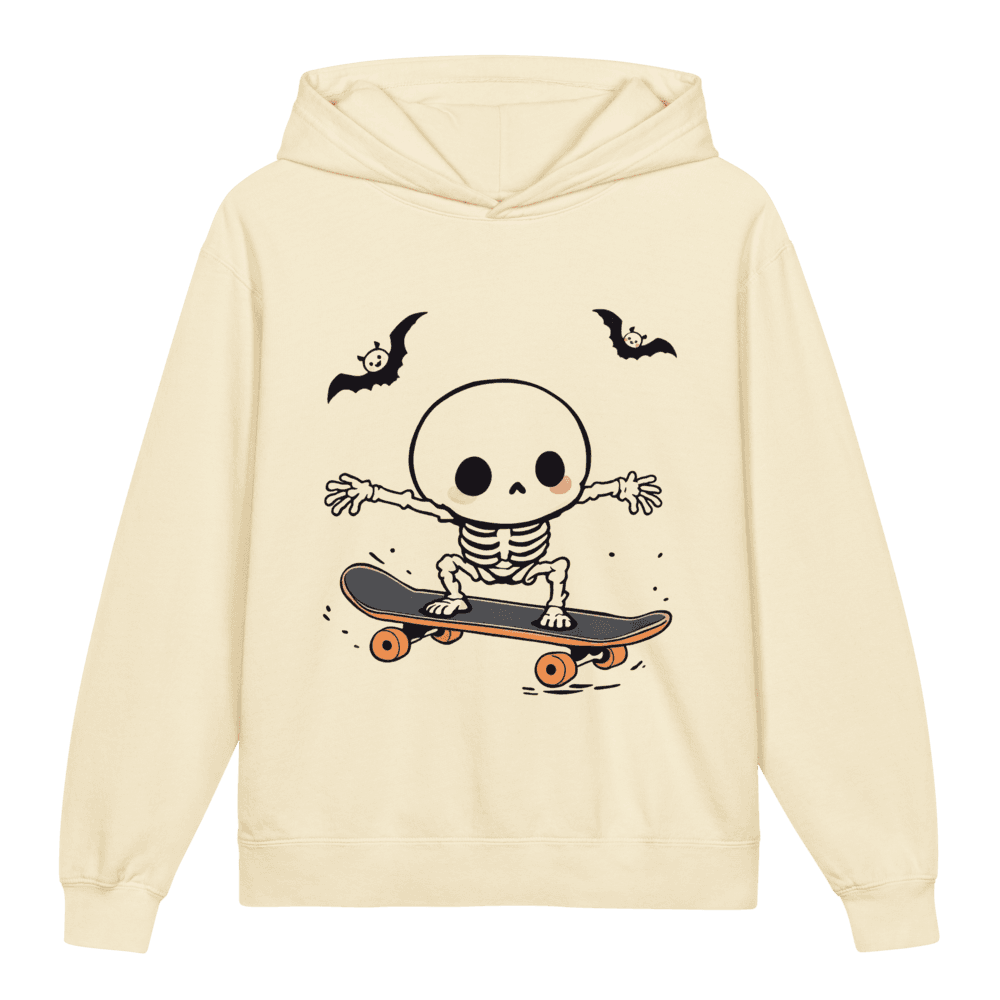 Batty Bones Skate Youth Fleece Hoodie