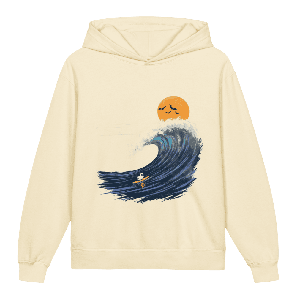Ghost Wave Youth Fleece Hoodie