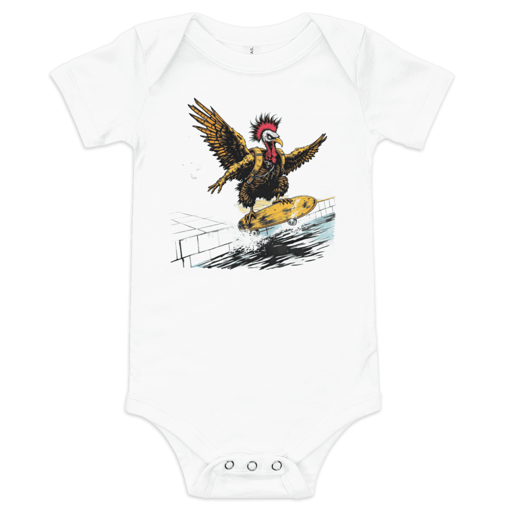 Gobble Grind Baby Short Sleeve One Piece
