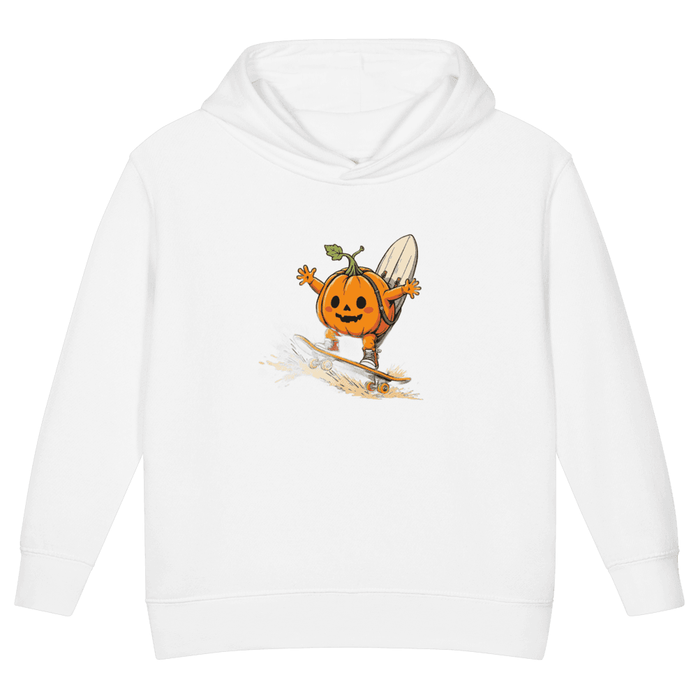 Pumpkin Ollie Toddler Pullover Fleece Hoodie