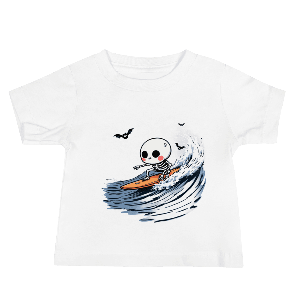 Skeleton Surf Baby Staple Tee