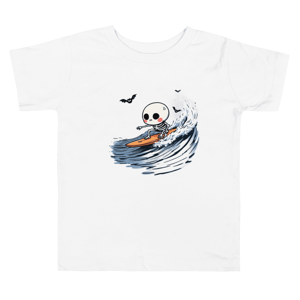 Skeleton Surf Toddler Staple Tee