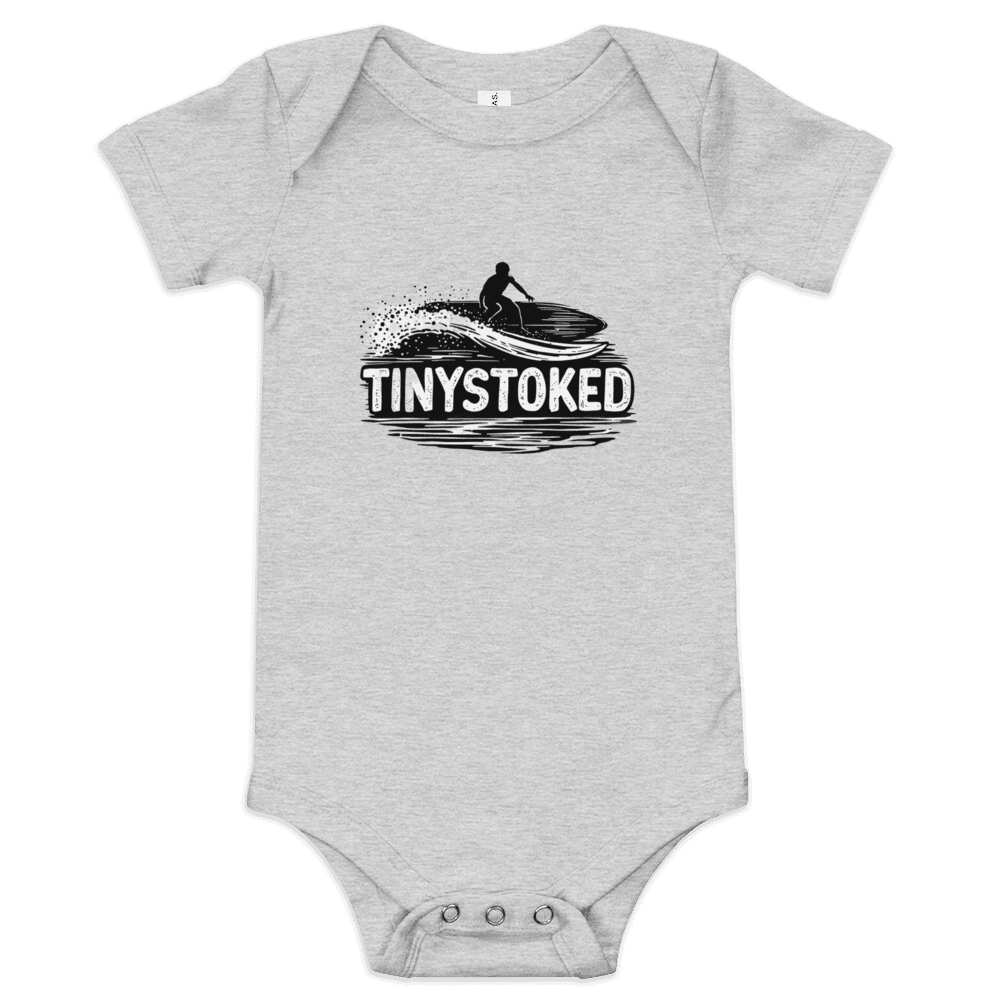 Line Art Baby Short Sleeve One Piece