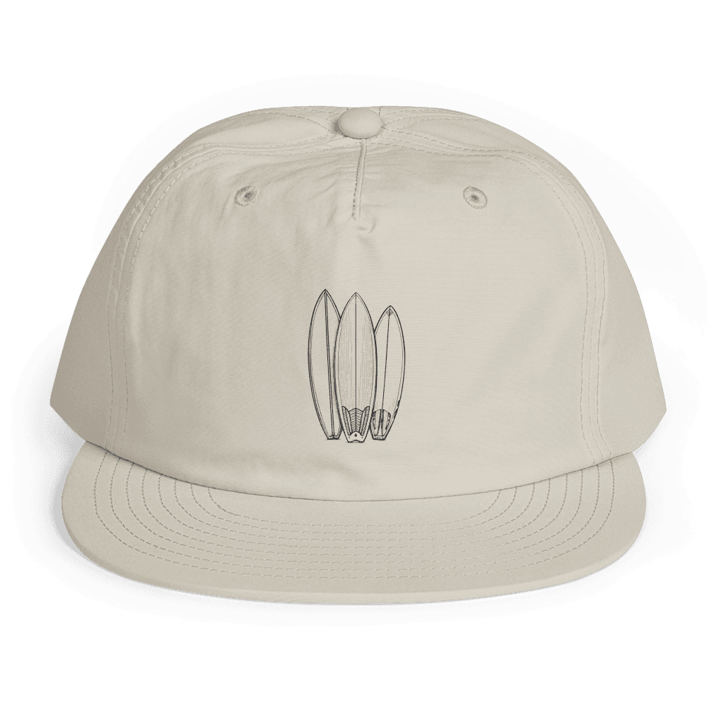 Line Art Quiver Surf Cap