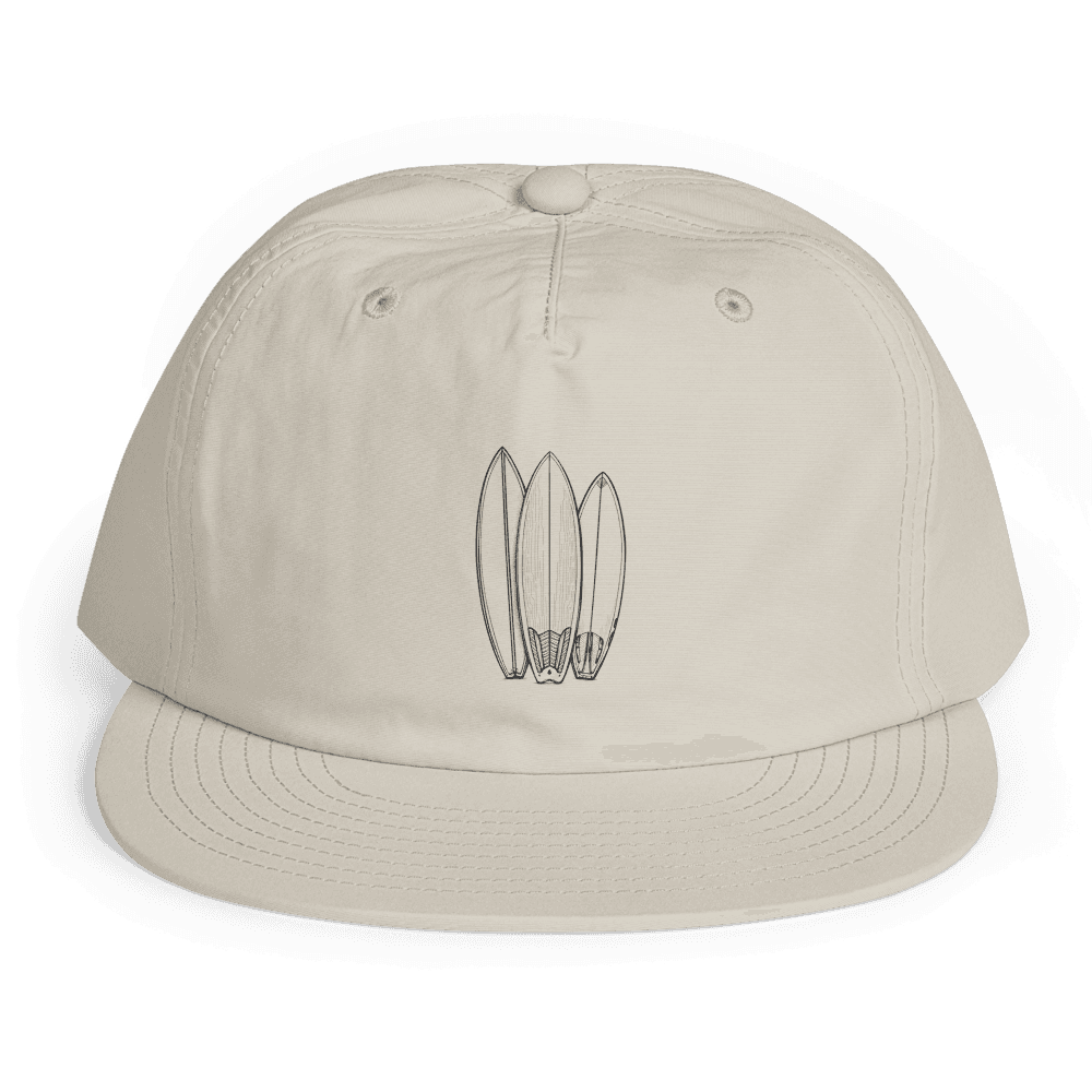 Line Art Quiver Surf Cap