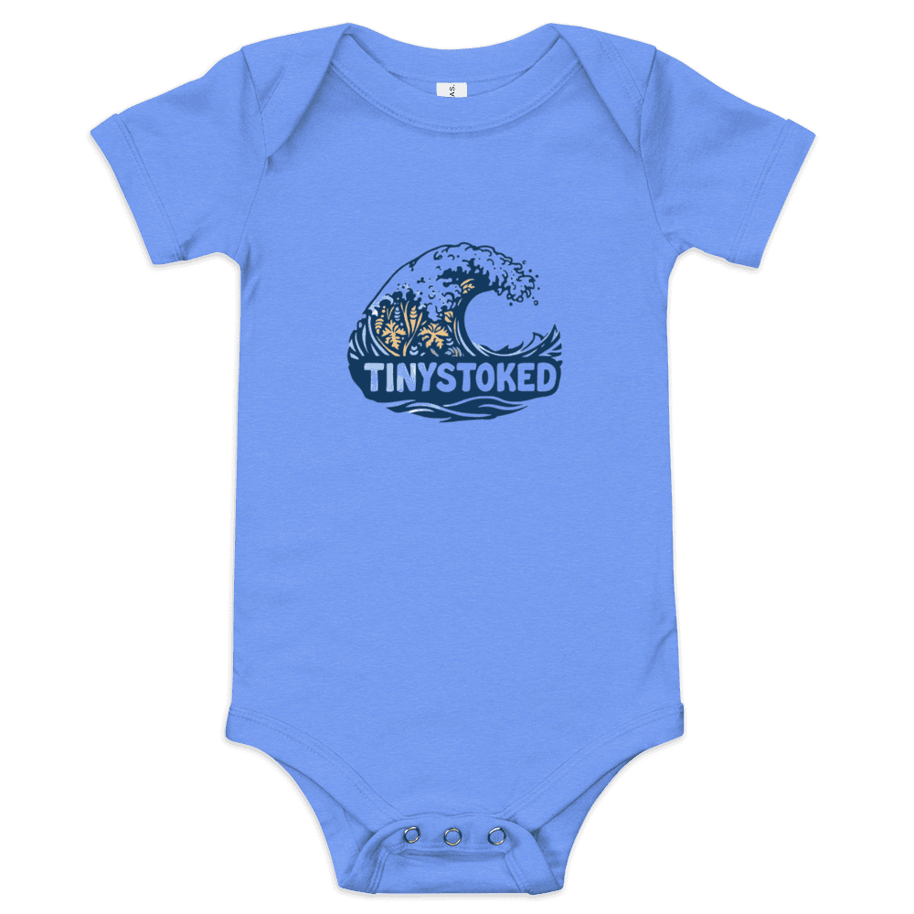 Maui Wave Tapa Baby Short Sleeve One Piece