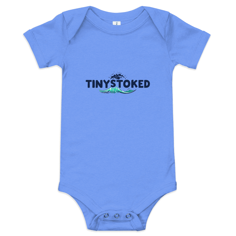 Mini Wave Baby Short Sleeve One Piece