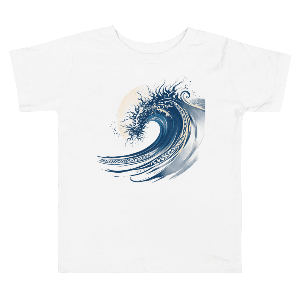 Polynesian Wave Repeat Toddler Staple Tee