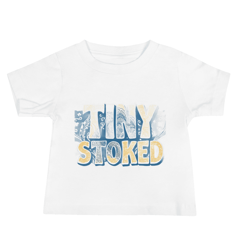 Polynesian Wave Wordmark Baby Staple Tee