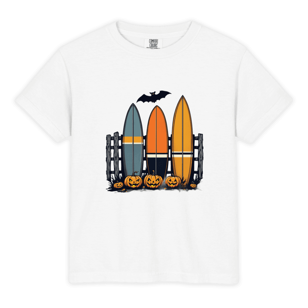 Pumpkin Lineup Youth Heavyweight Tee