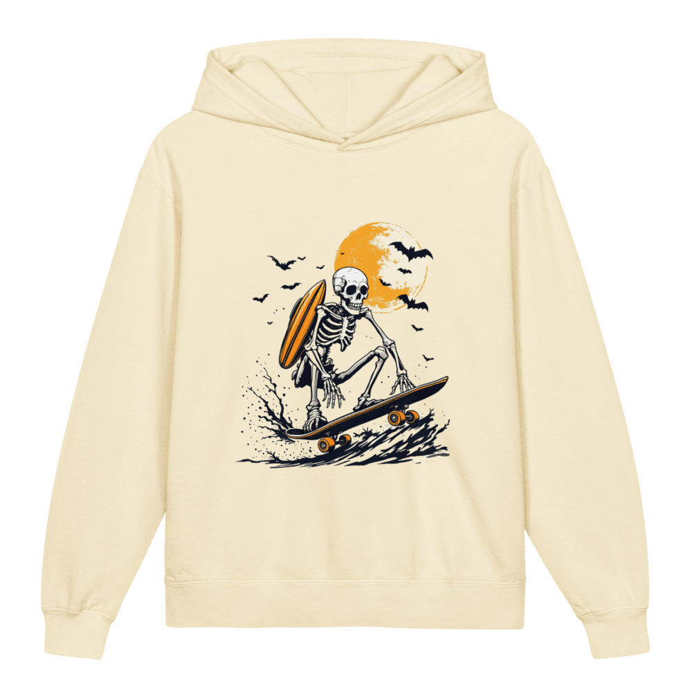 Skeleton Skate Youth Fleece Hoodie