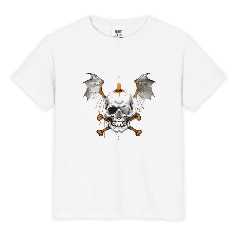 Skull and Crossboards Youth Heavyweight Tee