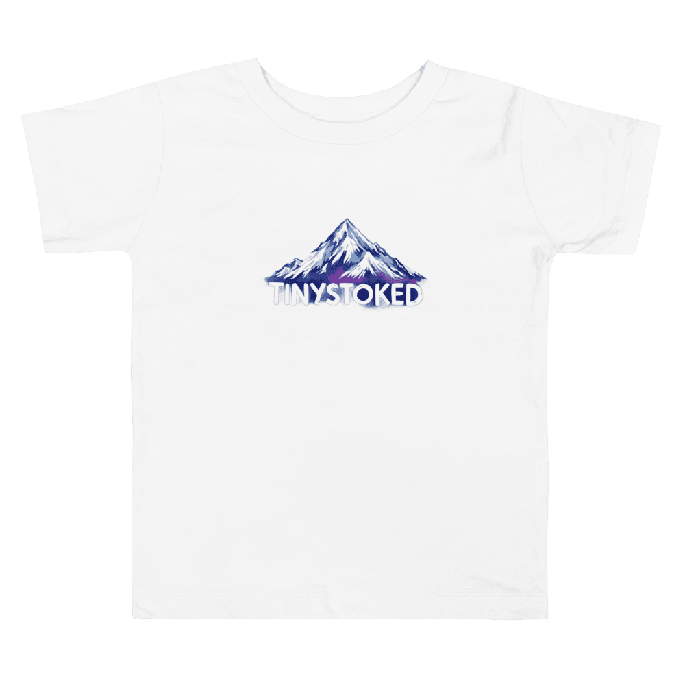 Tie Dye Mountain Toddler Staple Tee