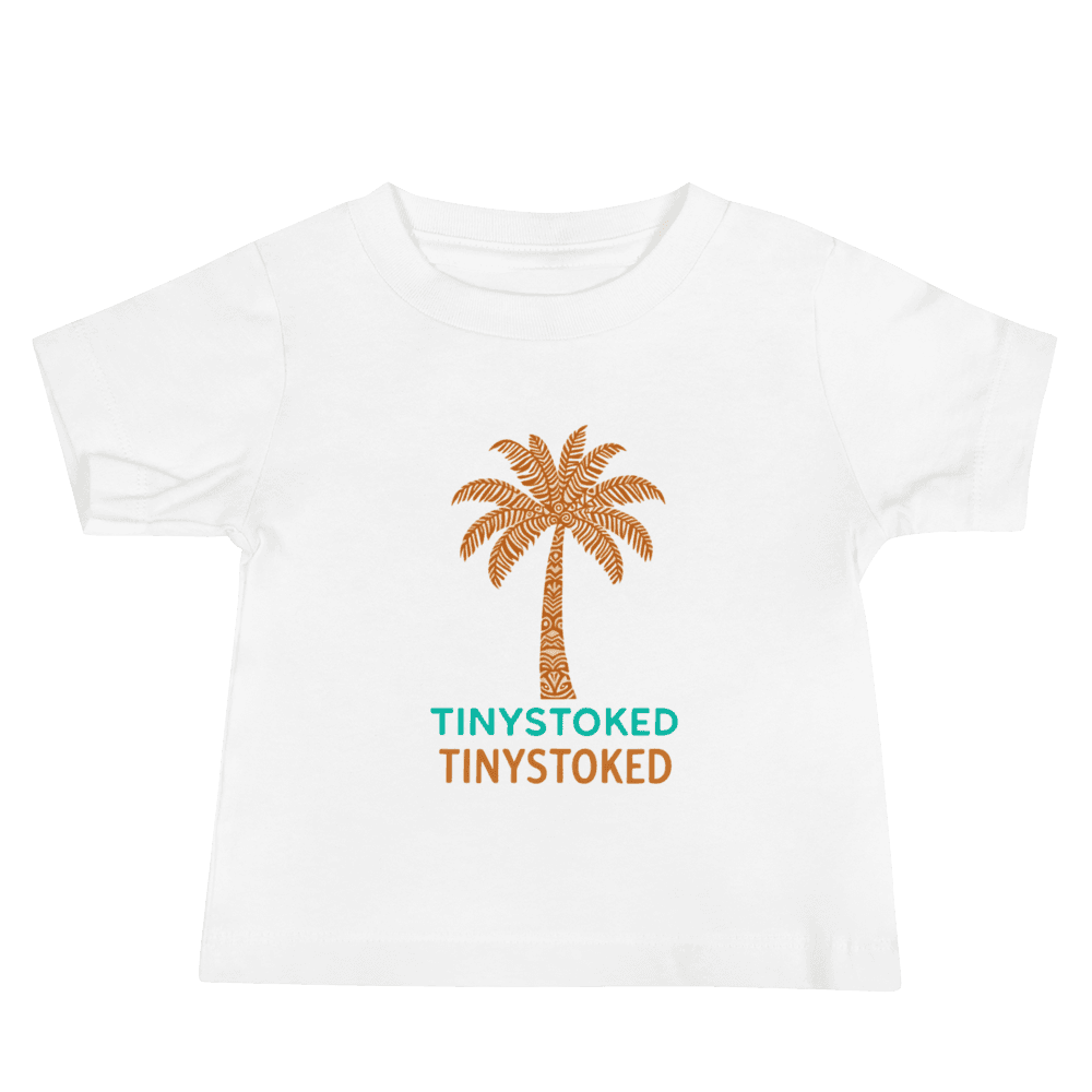 Tribal Palm Baby Staple Tee