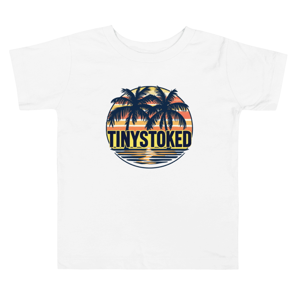 Tropical Palm Toddler Staple Tee