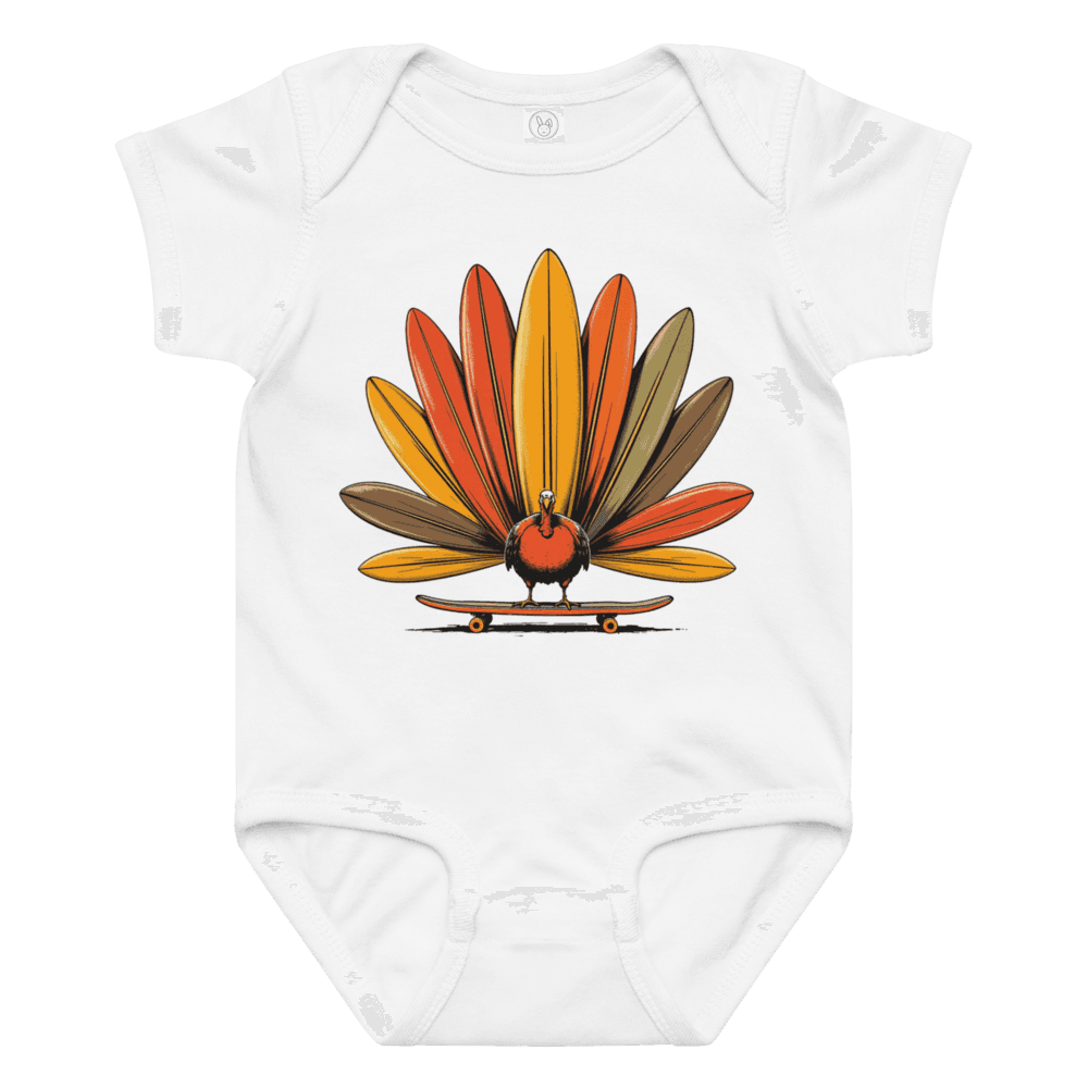 Turkey Quiver Baby Jersey Bodysuit