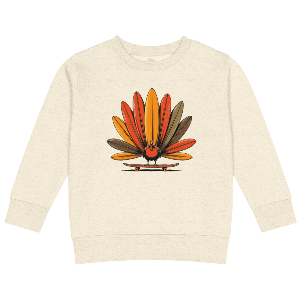 Turkey Quiver Kids Crew Neck Sweatshirt
