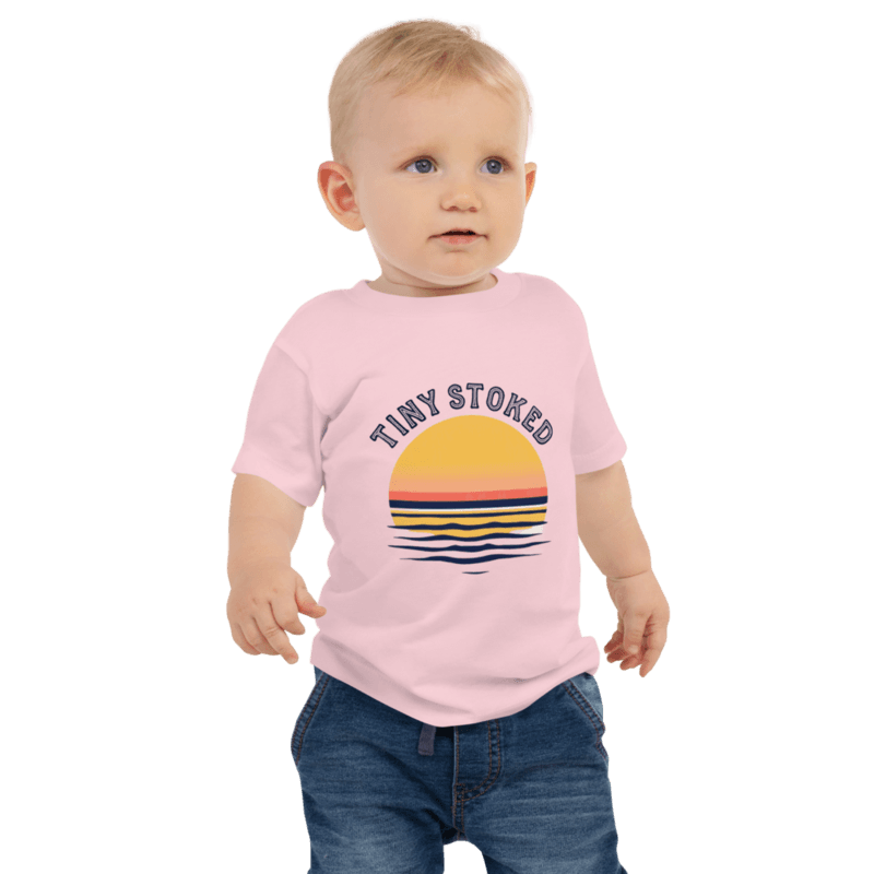 Retro Sunset Arch Baby Staple Tee