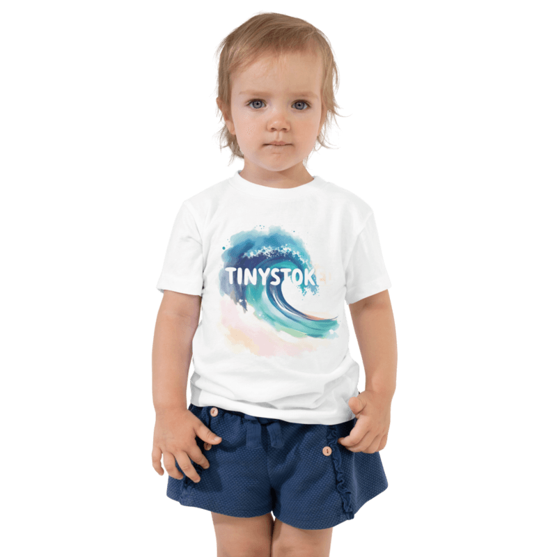 Aloha Tie Dye Toddler Staple Tee