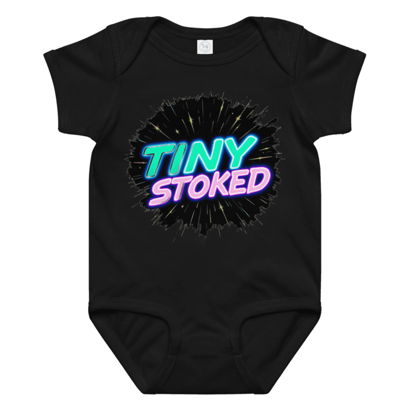 Neon Y2K Baby Jersey Bodysuit