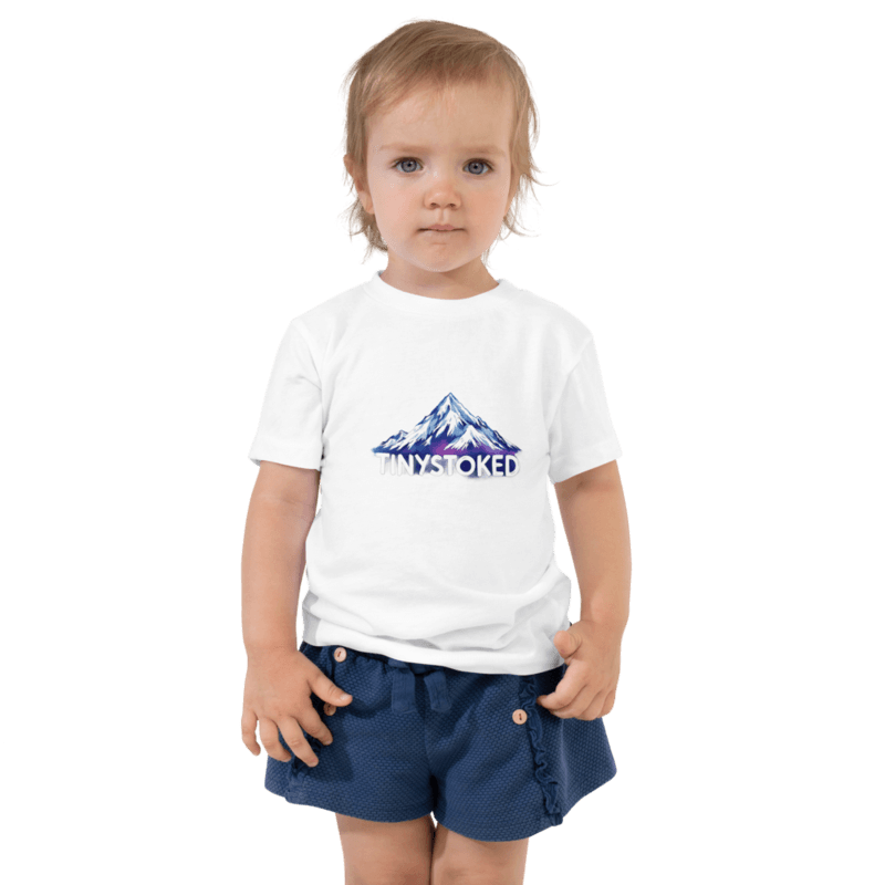 Tie Dye Mountain Toddler Staple Tee