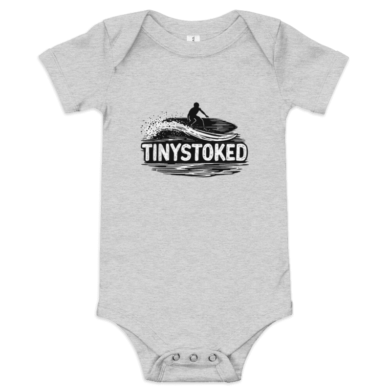 Line Art Baby Short Sleeve One Piece