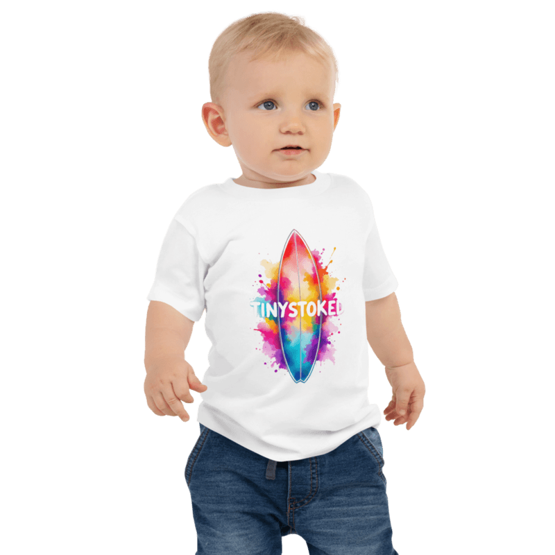 Tie Dye Board Baby Staple Tee