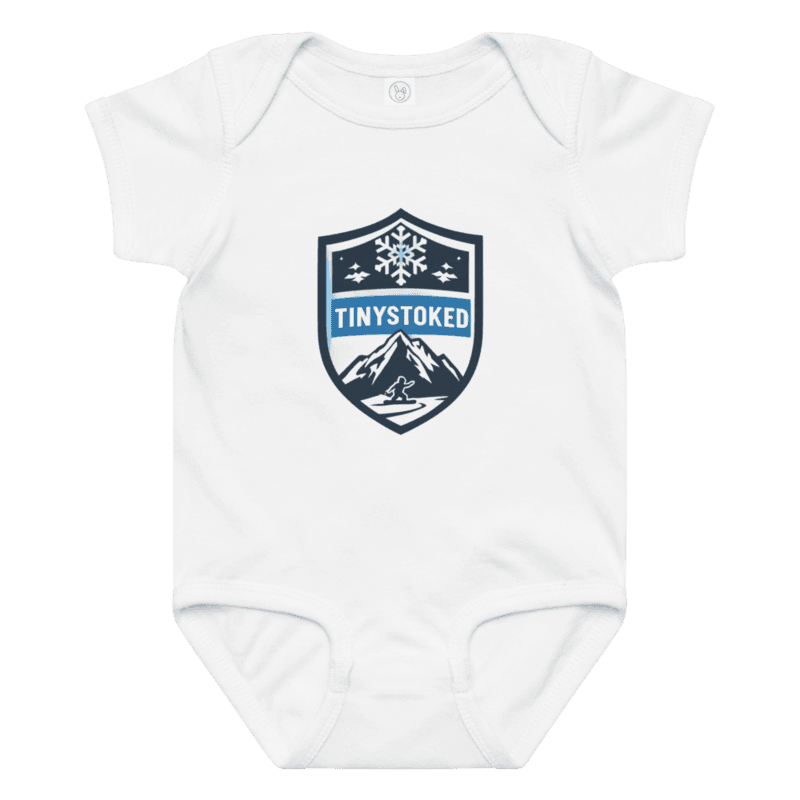 Snowflake Crest Baby Jersey Bodysuit