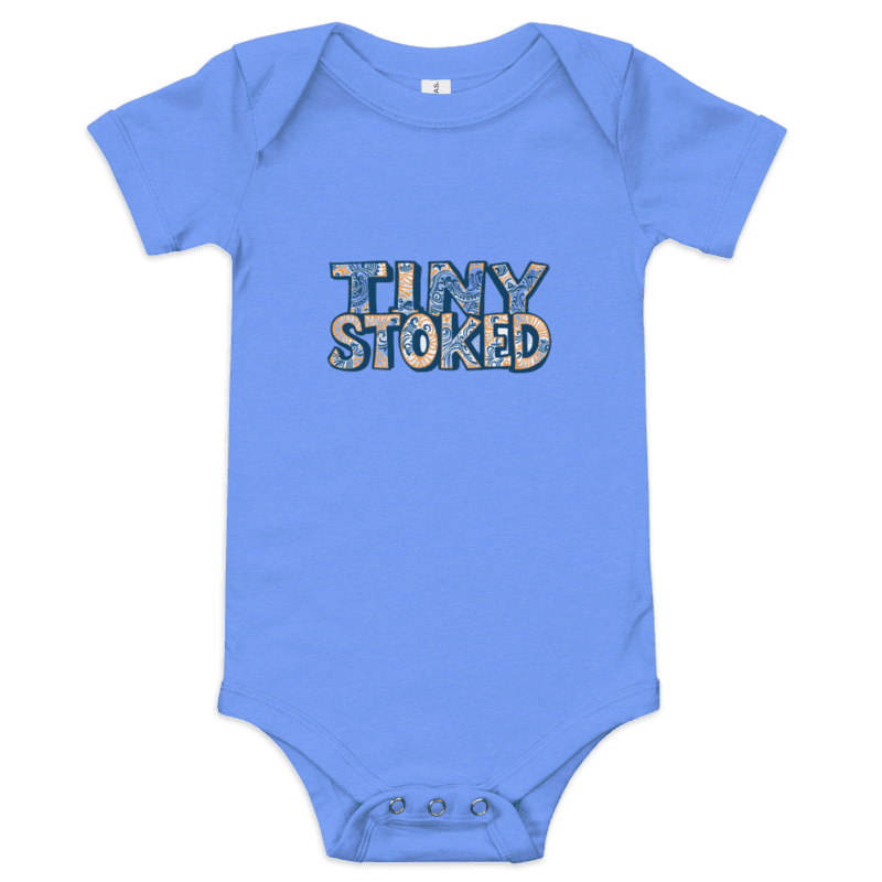 Wave Tapa Baby Short Sleeve One Piece