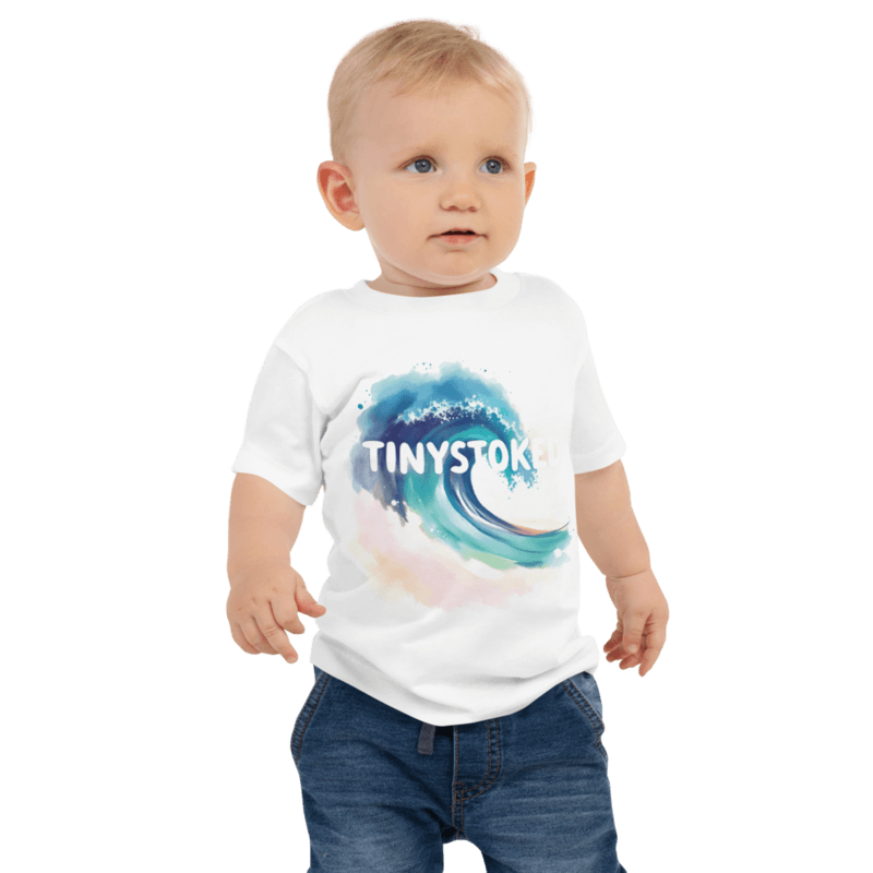 Aloha Tie Dye Baby Staple Tee