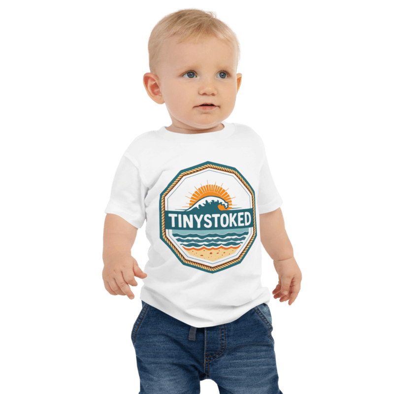 Beach Badge Baby Staple Tee