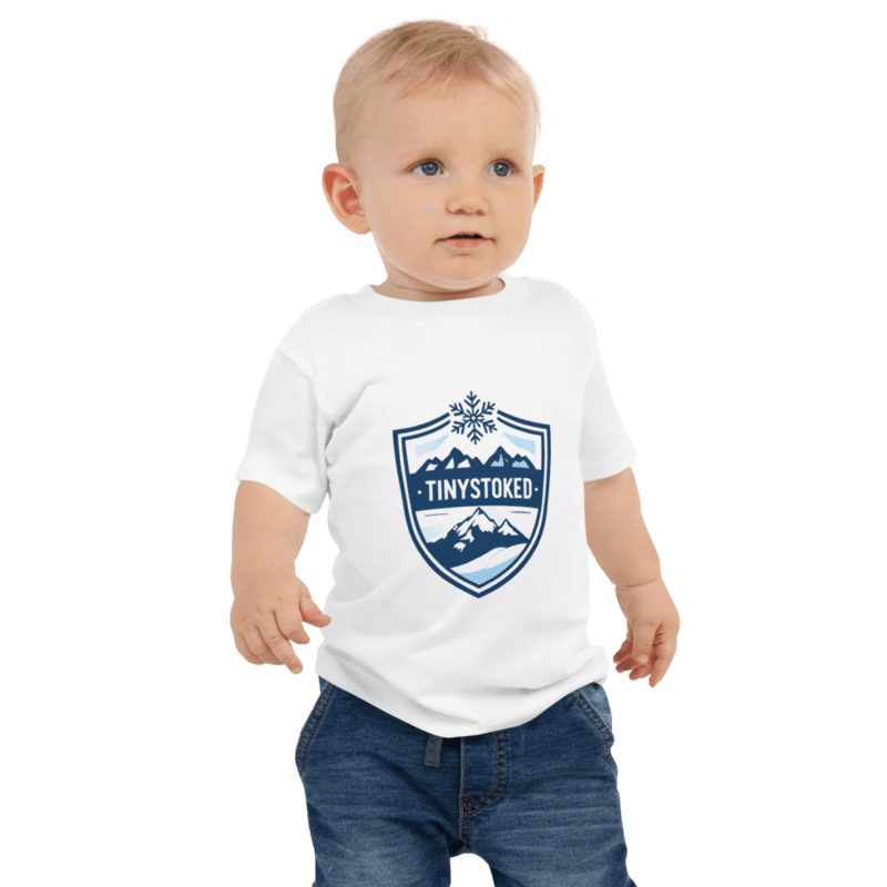 Snowflake Crest Baby Staple Tee