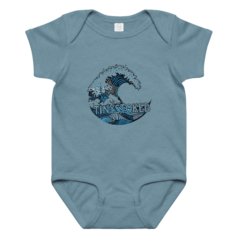 Maui Wave Tapa Baby Jersey Bodysuit