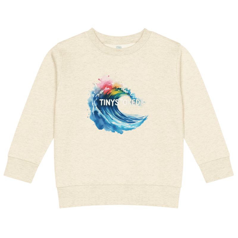 Maui Tie Dye Aloha Kids Crew Neck Sweatshirt
