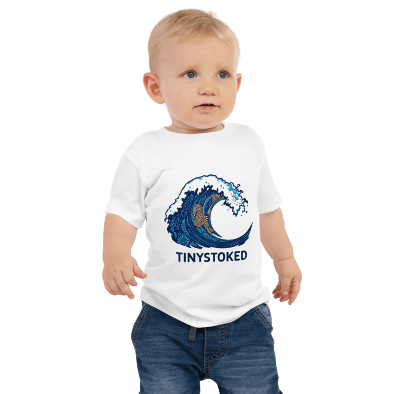 Wave Tapa Baby Staple Tee