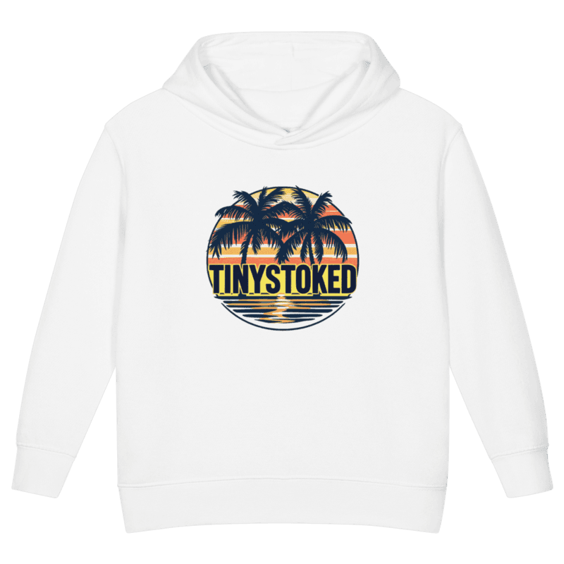 Tropical Palm Toddler Pullover Fleece Hoodie